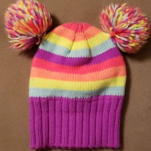 Girls winter knit hat